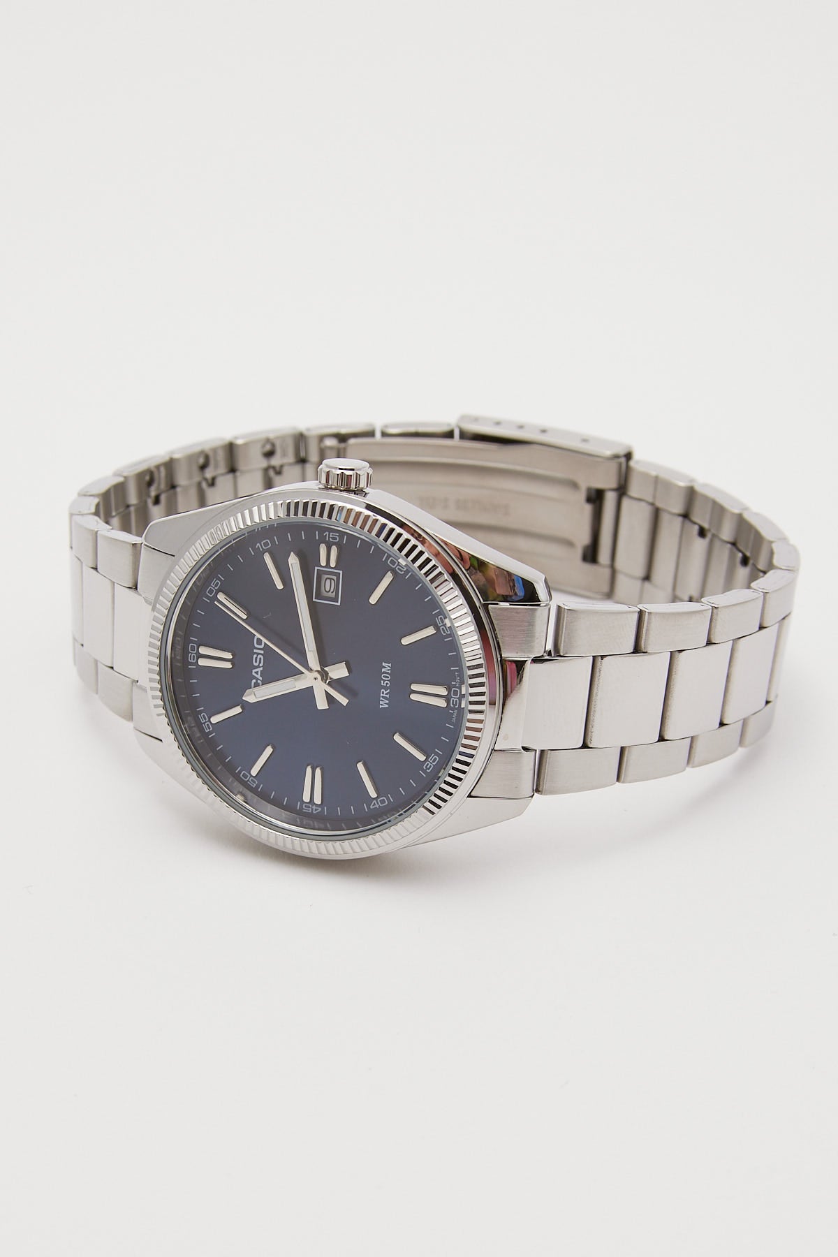  Casio Classic Silver Watch MTP1302D-1A1 : Casio Collection:  Clothing, Shoes & Jewelry