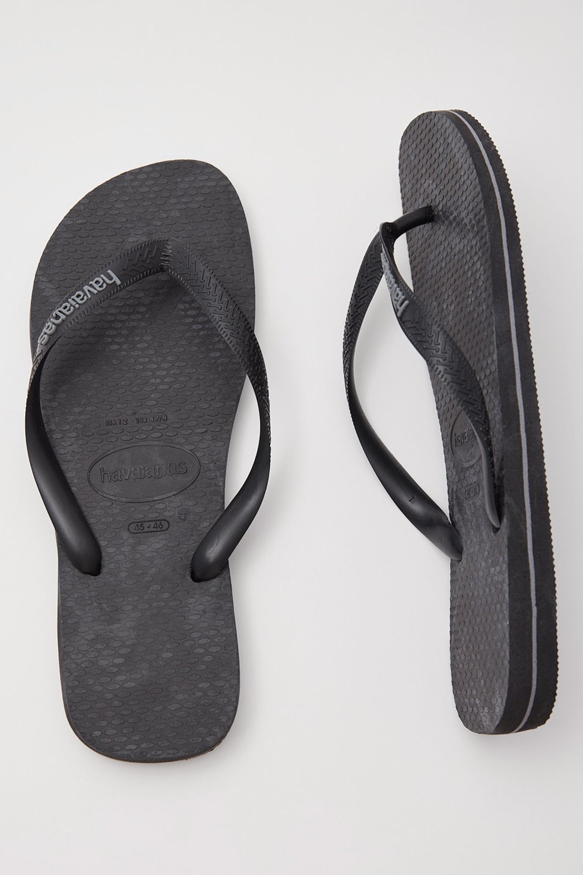 Havaianas Rubber Logo Black/Black/Grey