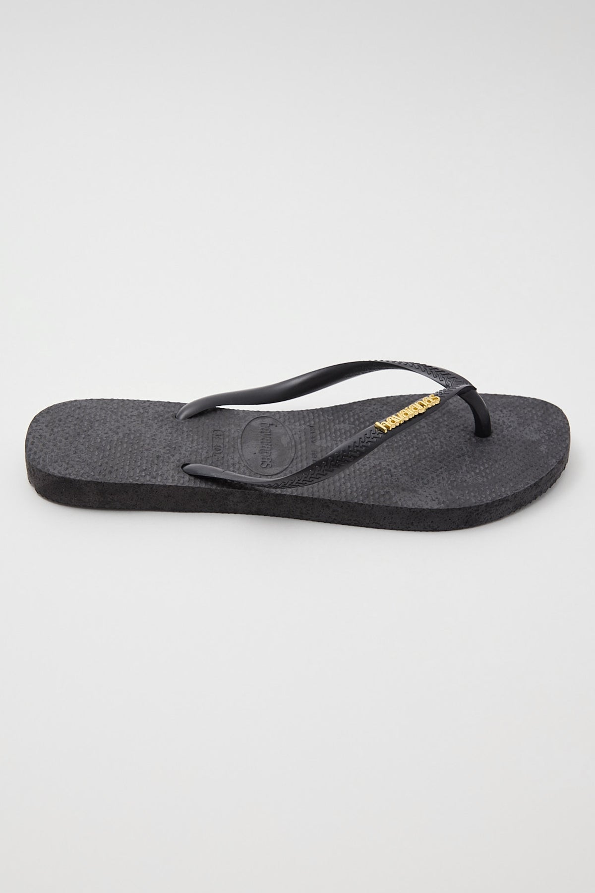 Havaianas Slim Metal Logo Black/Gold