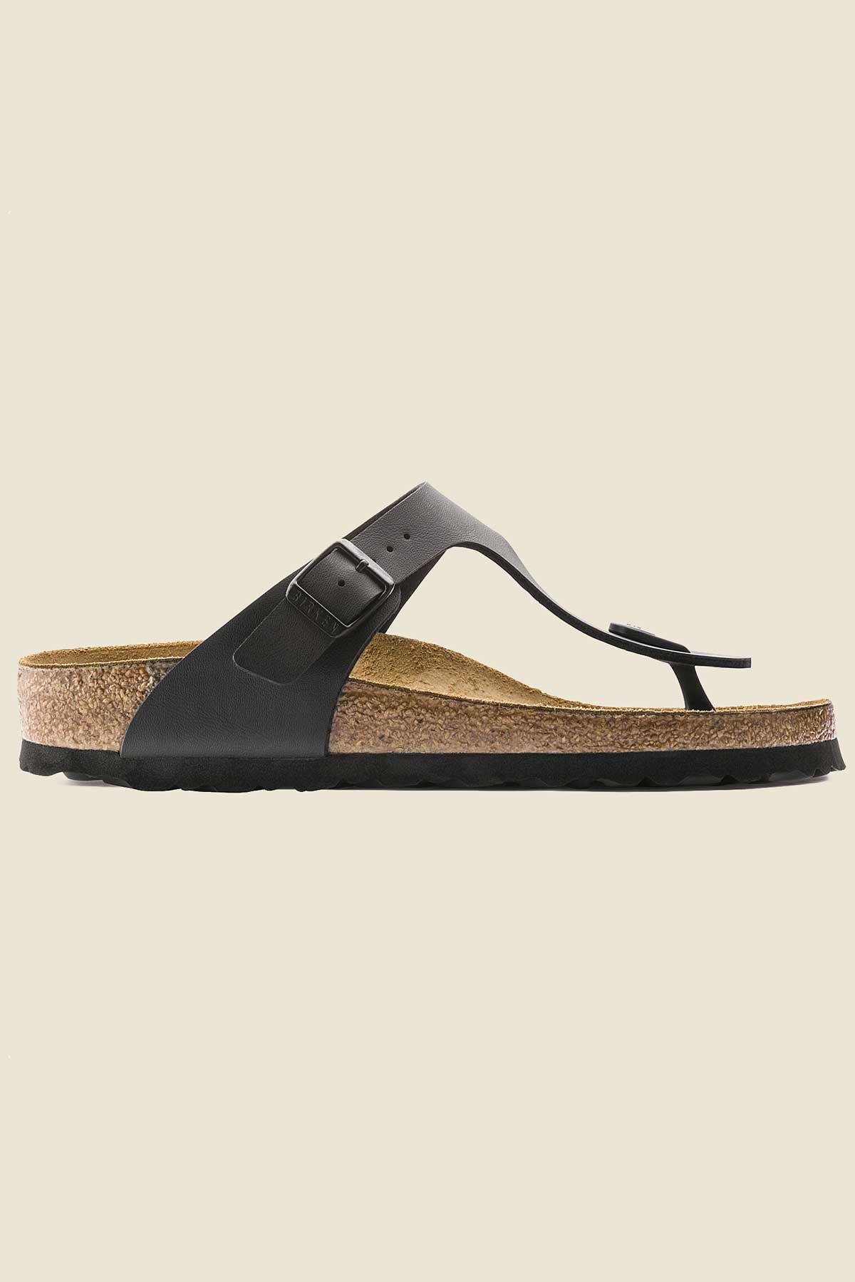 Birkenstock Gizeh Birko-Flor Regular Sandal Black