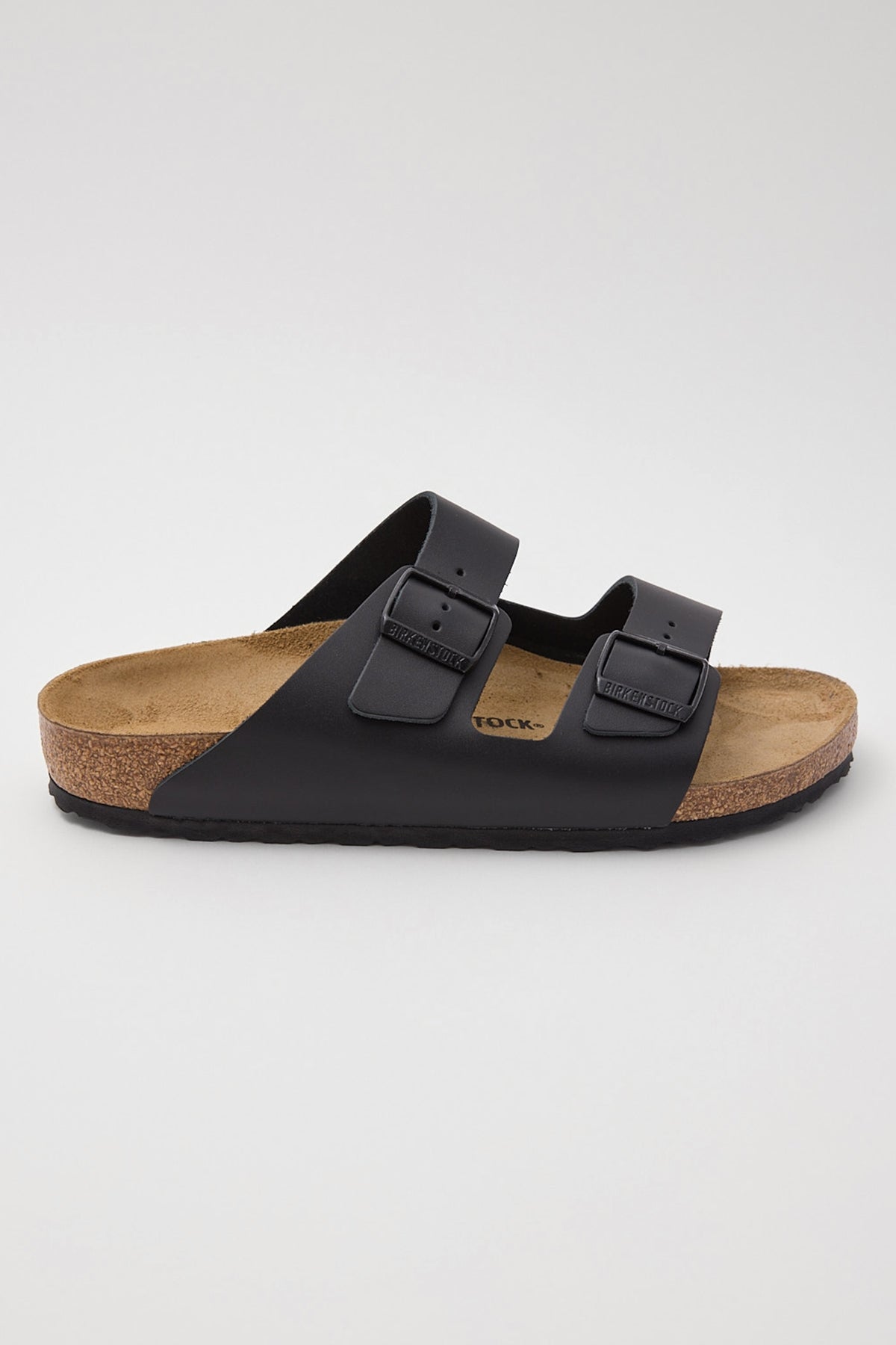 Birkenstock Mens Arizona Narrow Black Smooth