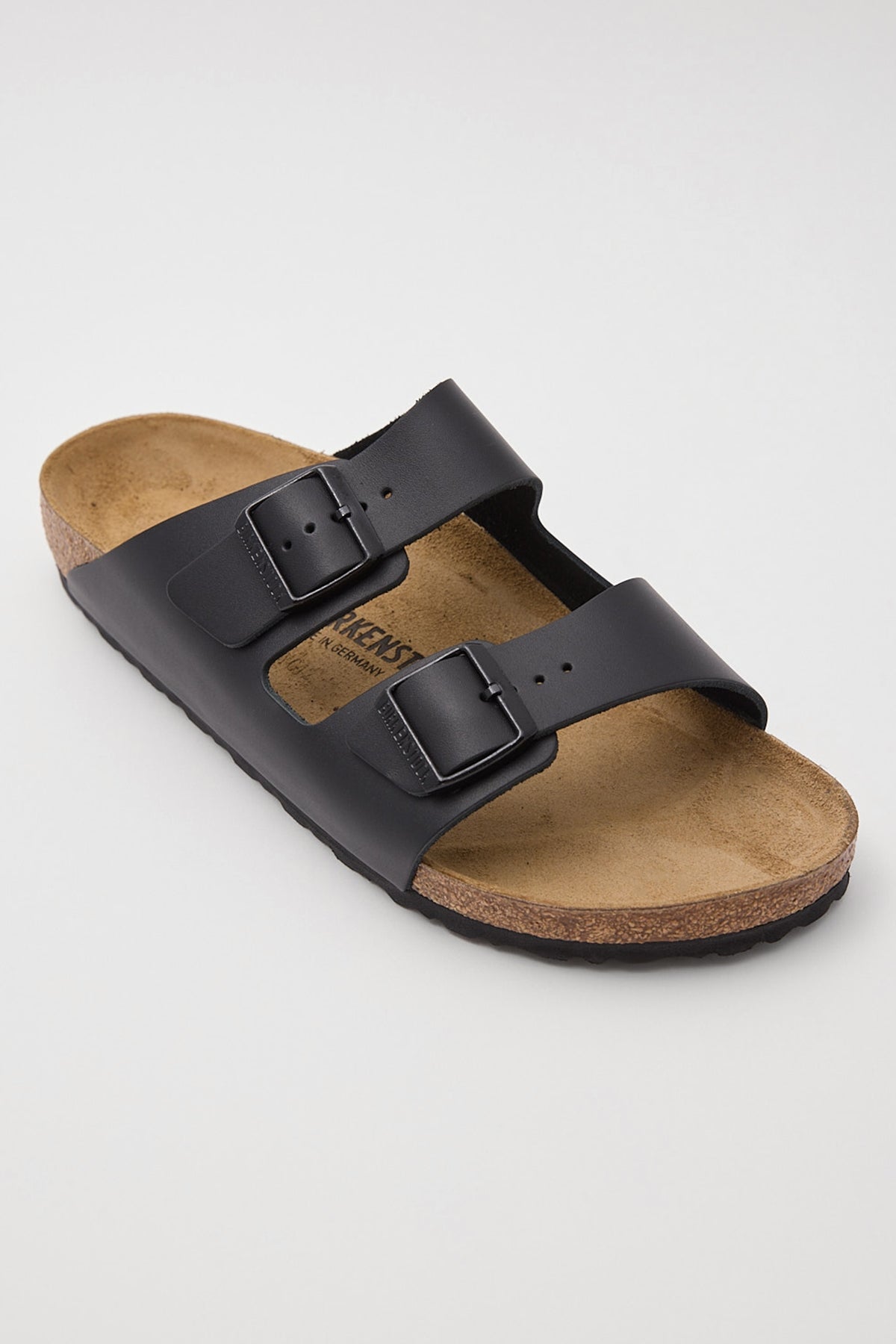 Birkenstock Mens Arizona Narrow Black Smooth