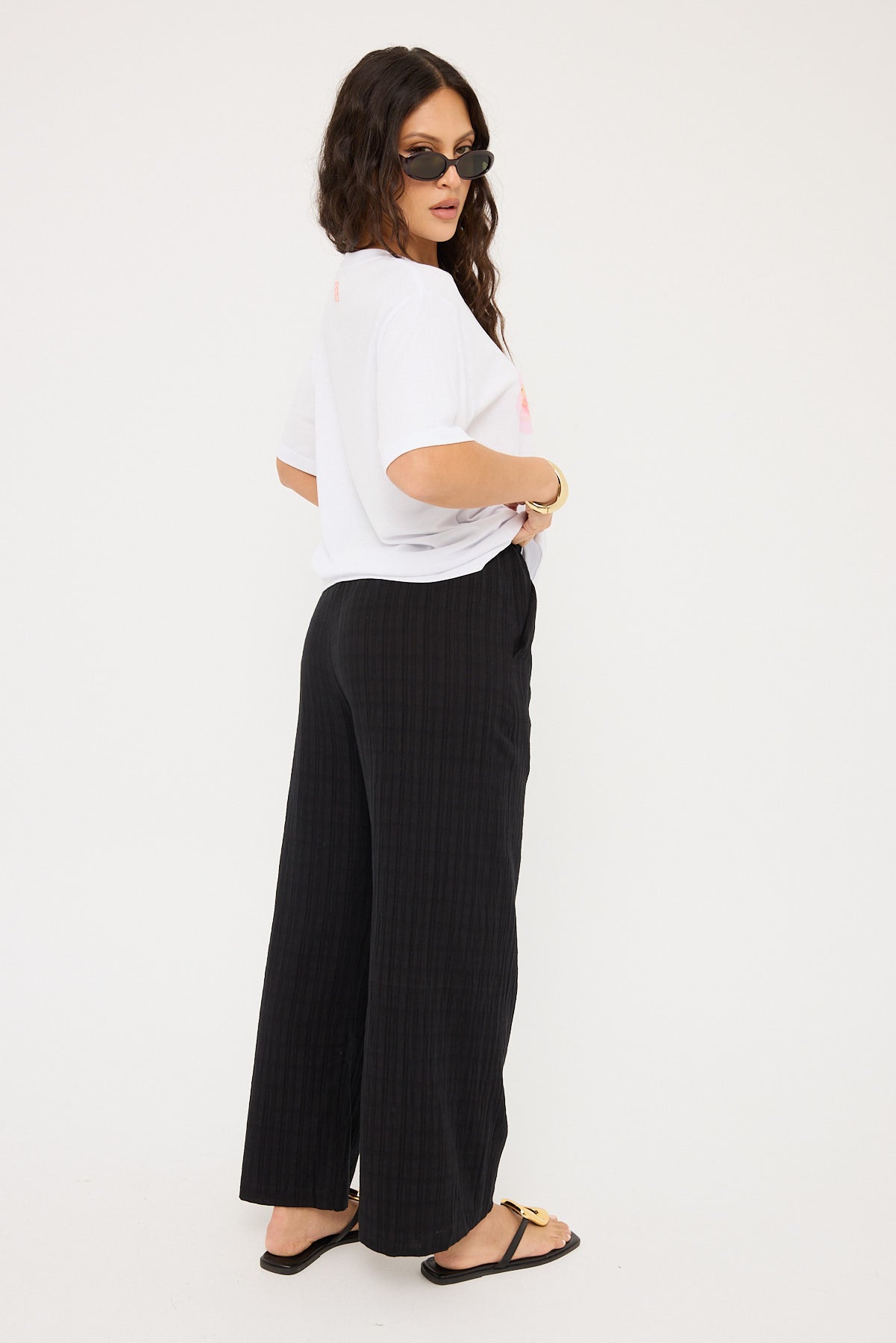 Perfect Stranger Beach Pant Black