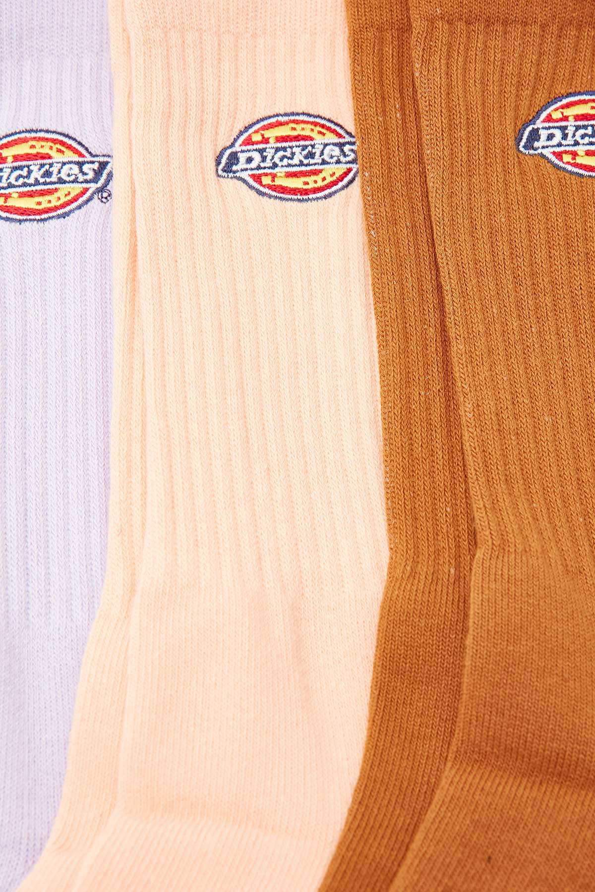 Dickies H.S Rockwood Crew Socks 3 Pack Lilac/Lincoln/Duck