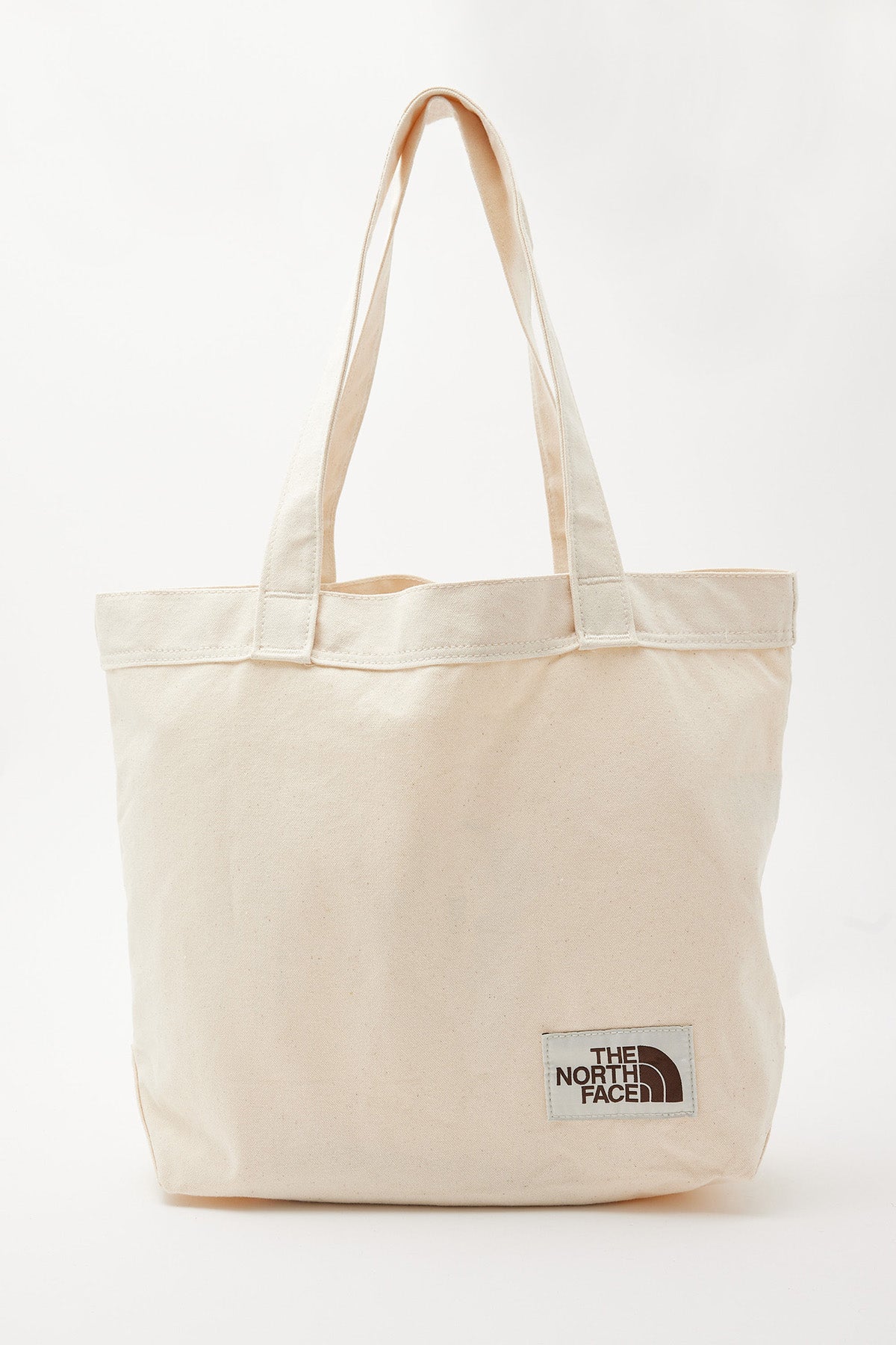 The North Face Weimaraner Tote Bag Brown Large Logo Print