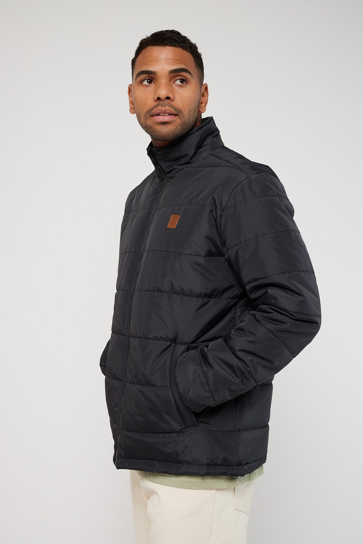 Brixton Cass Puffer Jacket Black – Universal Store