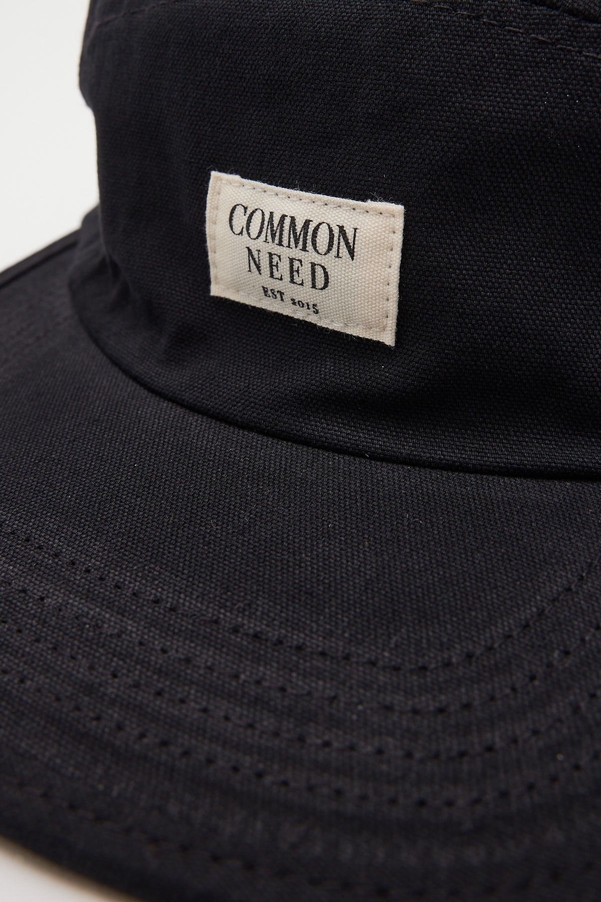 Common Need Canvas 5 Panel Camp Cap Black – Universal Store