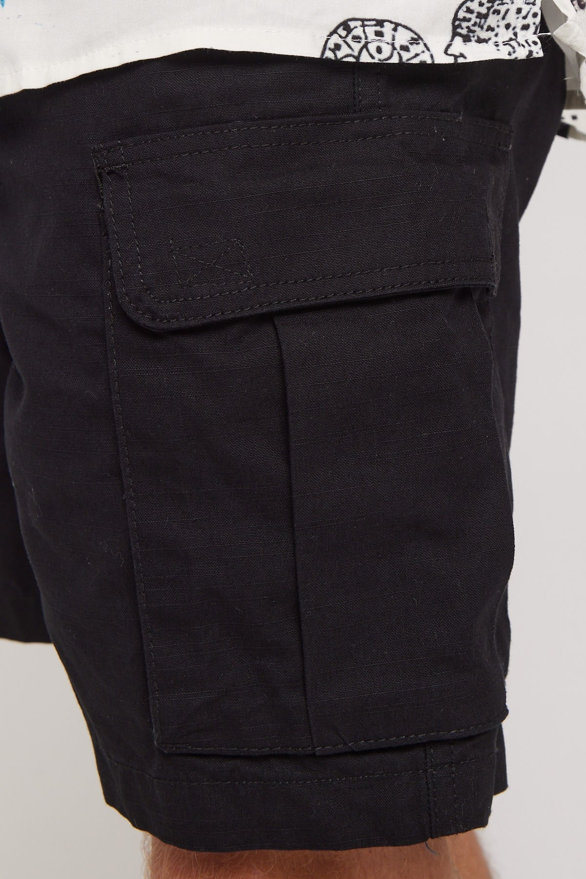 Thrills Slacker Cargo Short Black