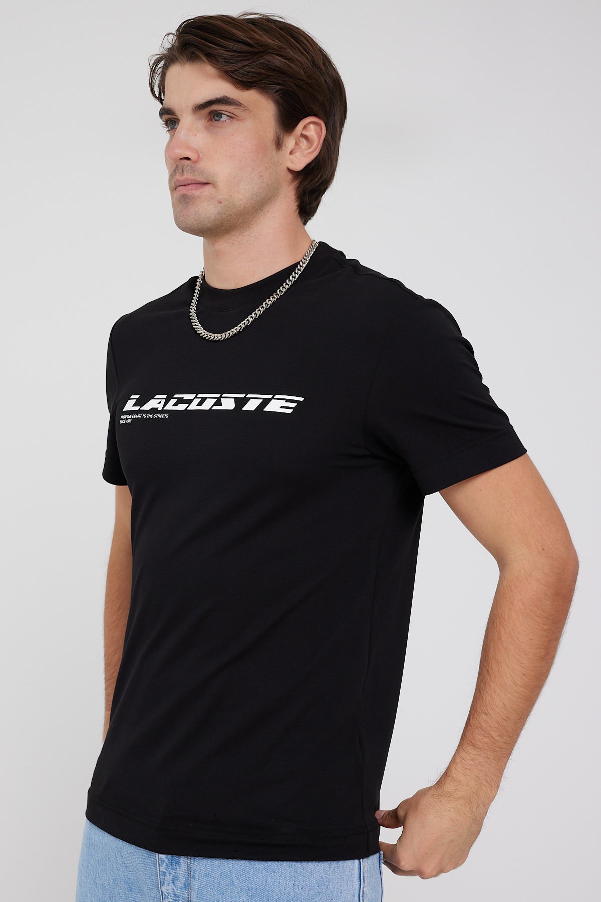 Lacoste Active Pique Tech Tee Black