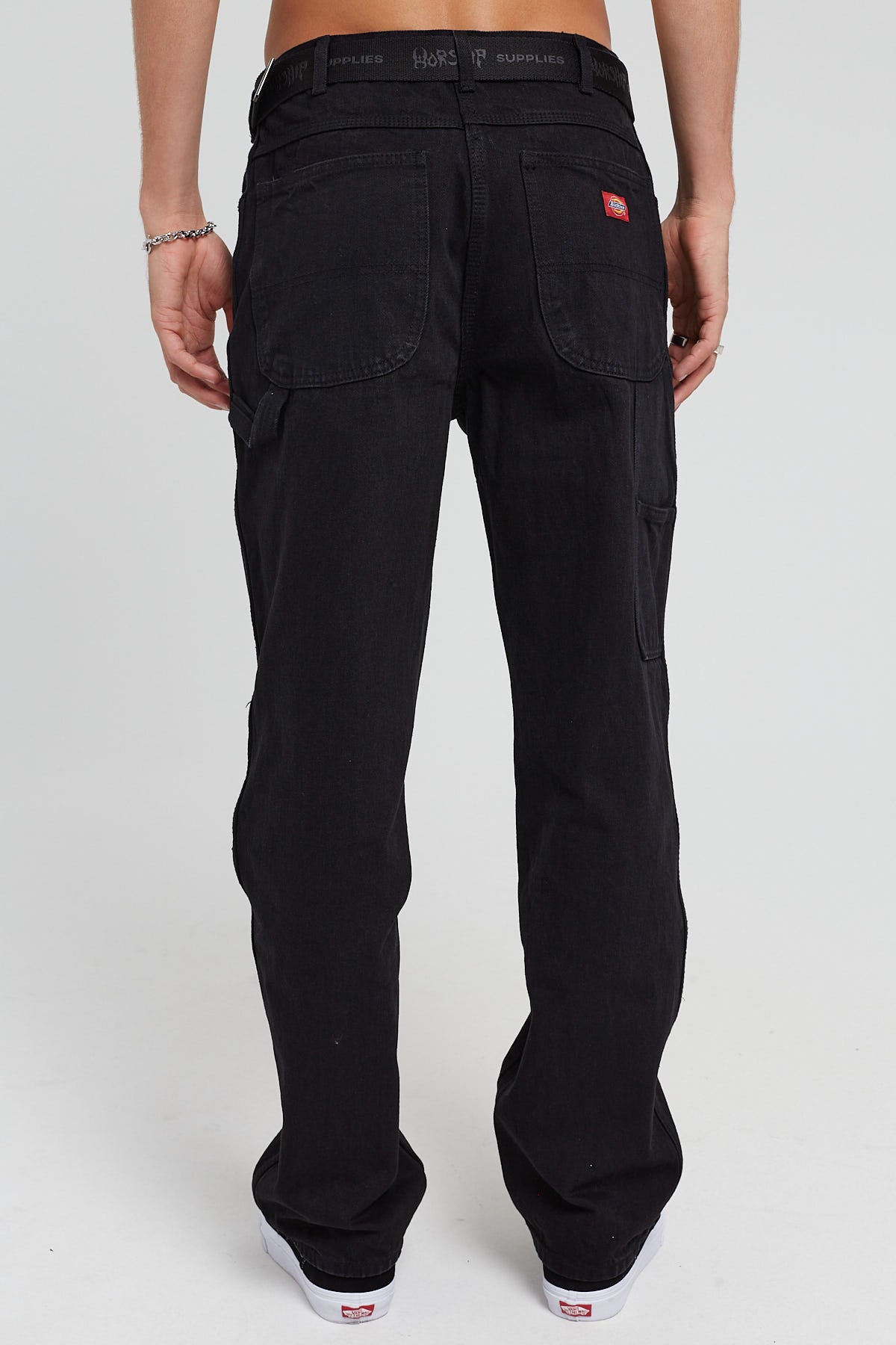 Dickies P1993 Relaxed Fit Carpenter Jean Rinsed Black – Universal Store