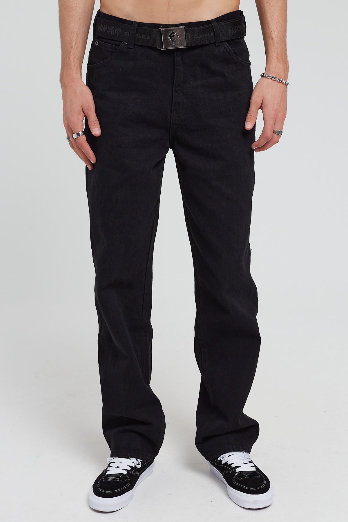 Dickies P1993 Relaxed Fit Carpenter Jean Rinsed Black – Universal Store