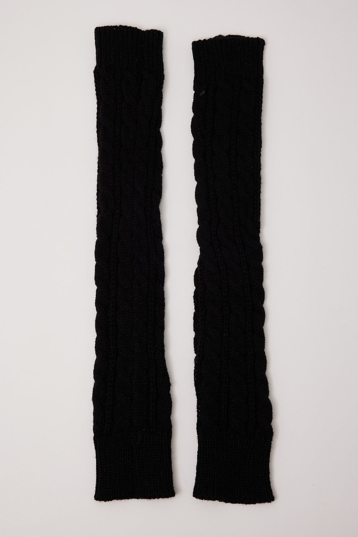 Token Knit Arm Warmers Black – Universal Store