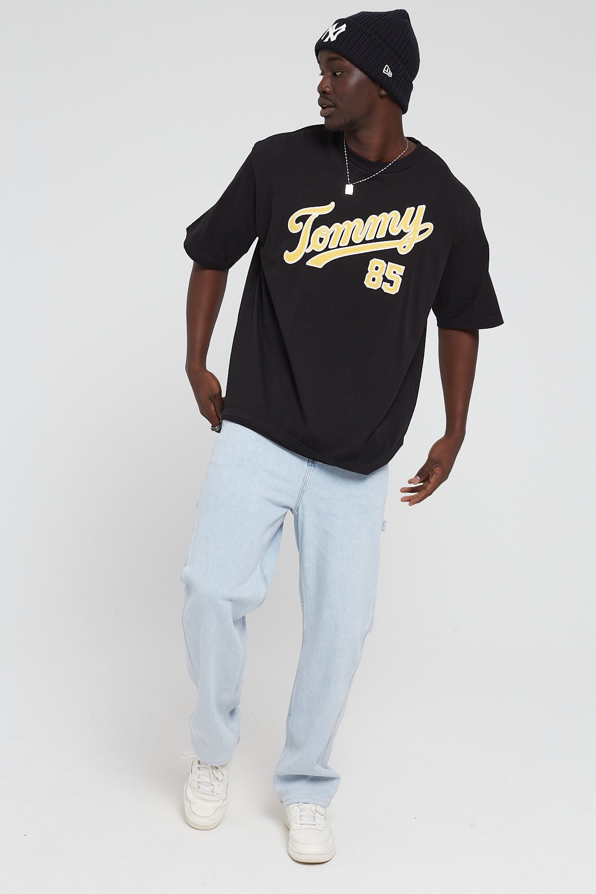 TJM Universal Navy – Twilight Archive Tommy Tee Printed Jeans Store