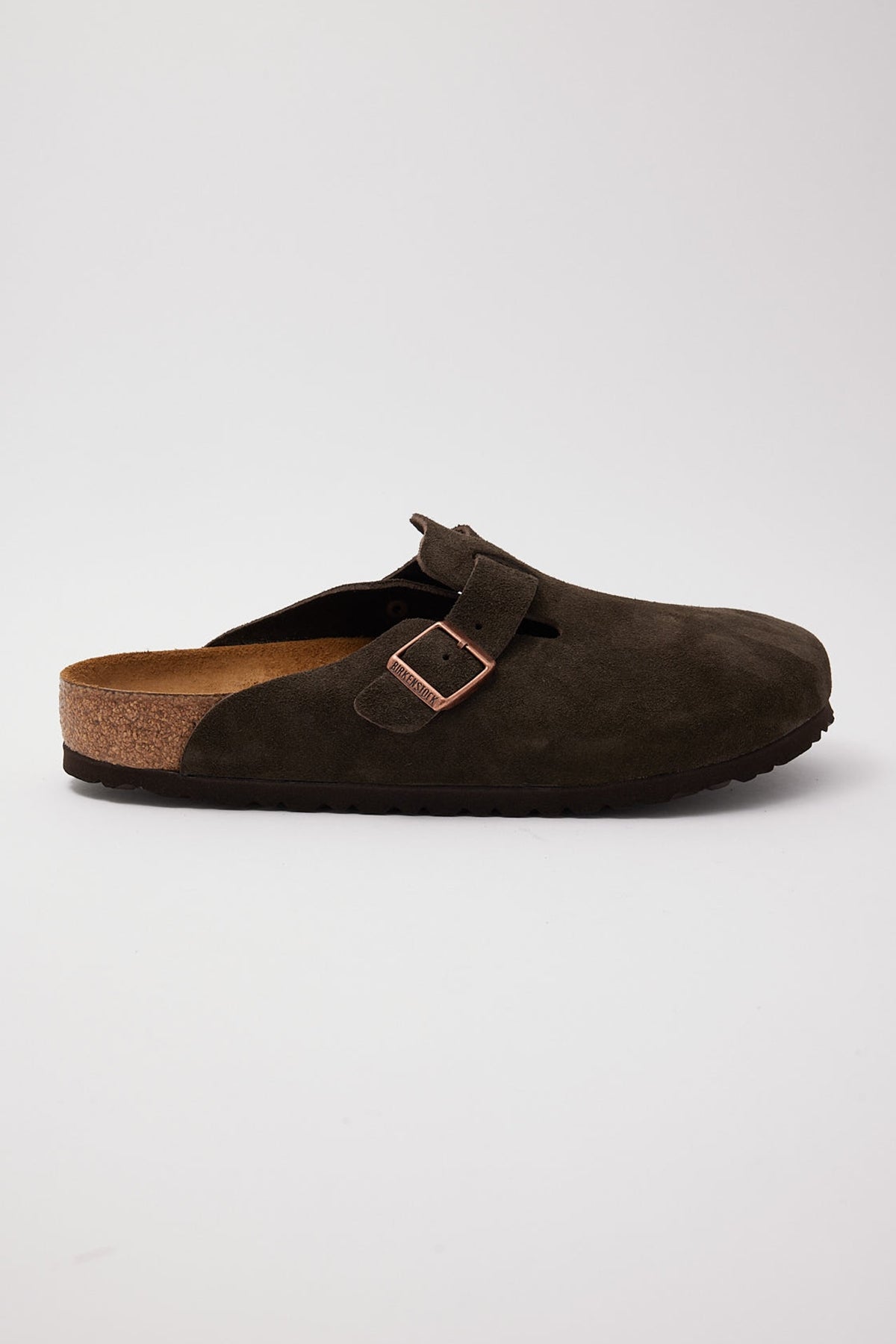 Birkenstock Boston SBF Suede Mocca