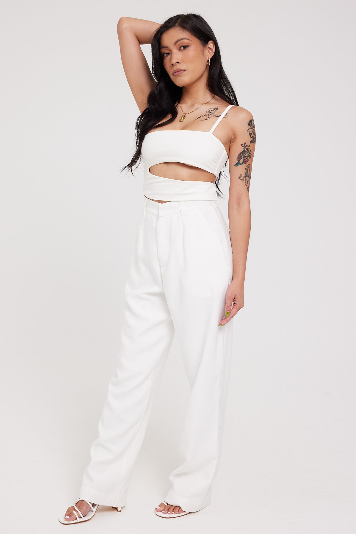 Perfect Stranger Stay With Me Petite Pant White – Universal Store