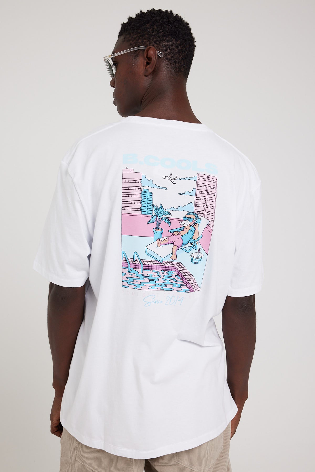 Barney Cools Southbeach Homie Tee White – Universal Store