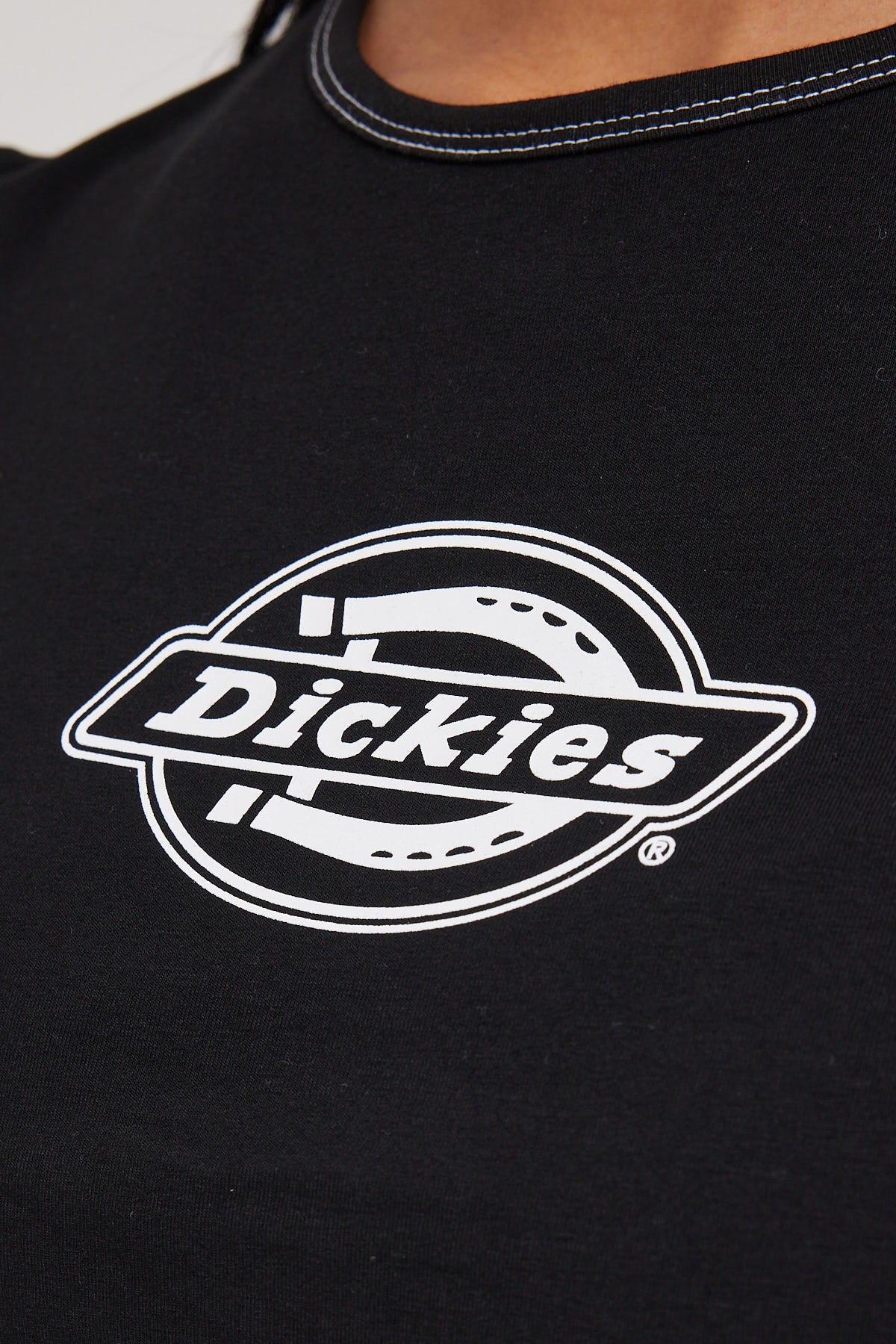 Dickies Classic Logo Baby Tee Black – Universal Store