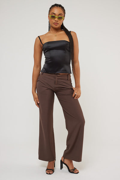 Perfect Stranger Coco Low Rise Pant Black