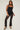 Perfect Stranger Flashy Glitter Asher Corset Black