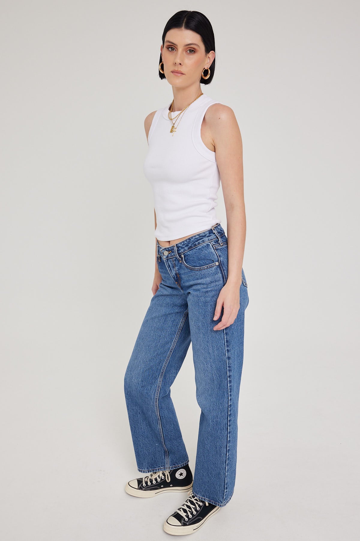 Tee Coastal – TJW Baby Serif Tommy Short Green Linear Jeans Universal Store Sleeve