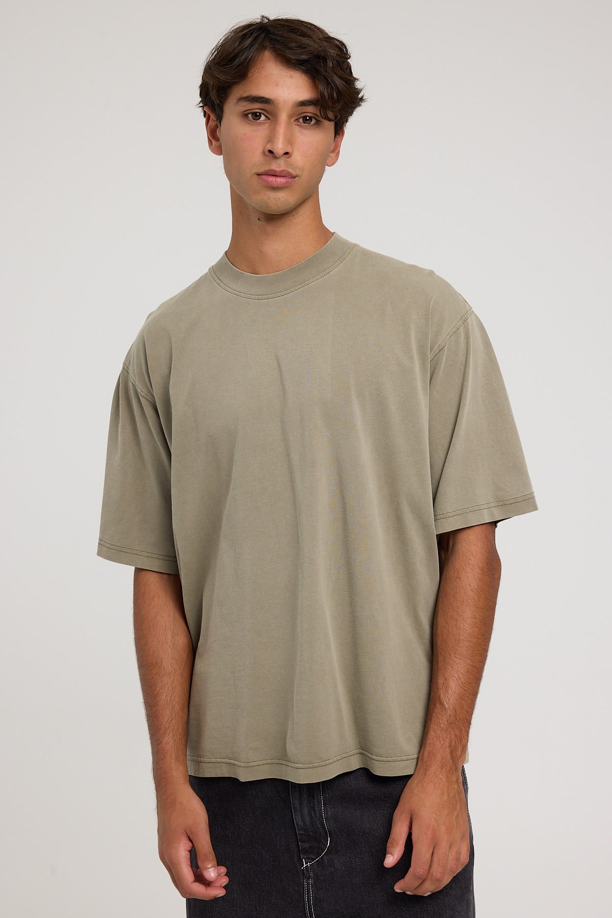 Lacoste Neo Heritage Loose Fit T-Shirt Eco Kelp