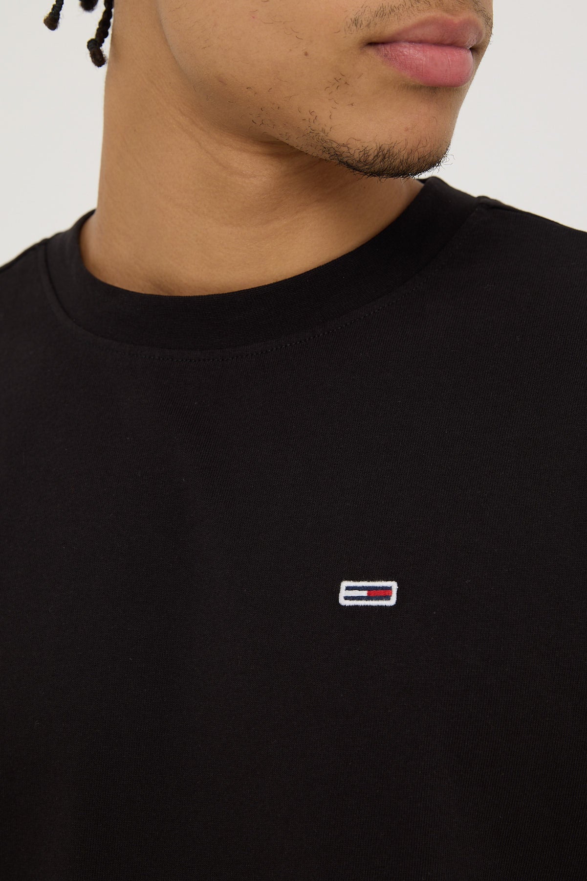 Tommy Jeans TJM Classic Back Linear Detail Tee Black