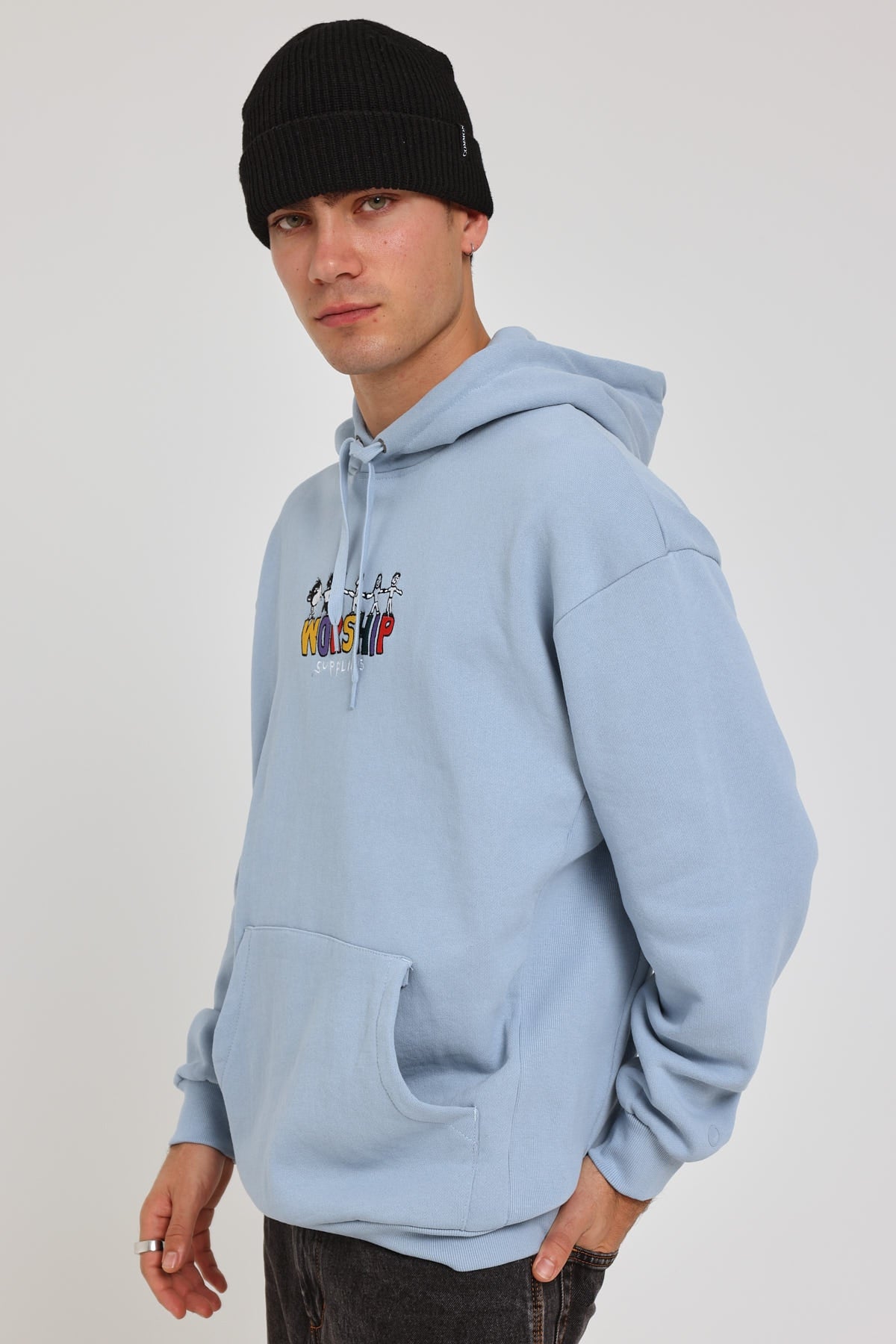 Worship United Hoody Blue Fog