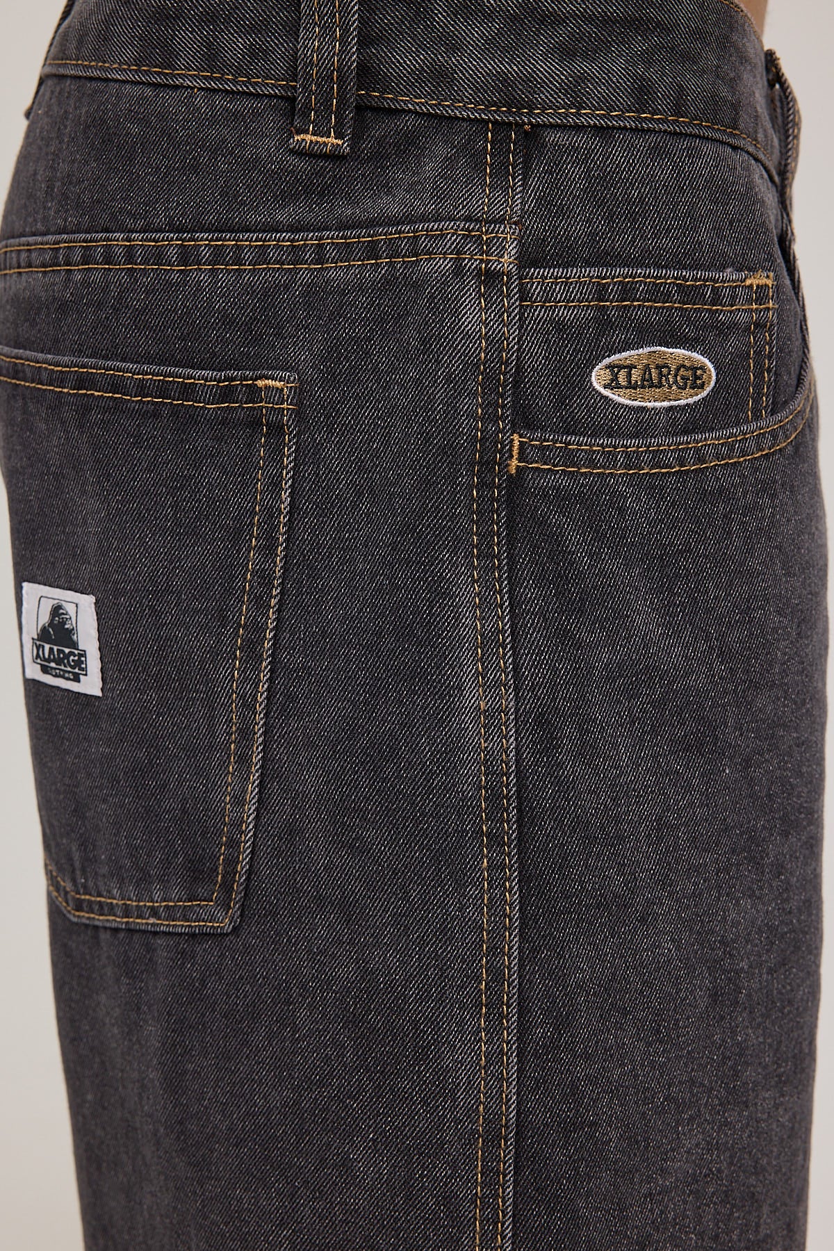 Xlarge Bull Denim 91 Short Washed Black