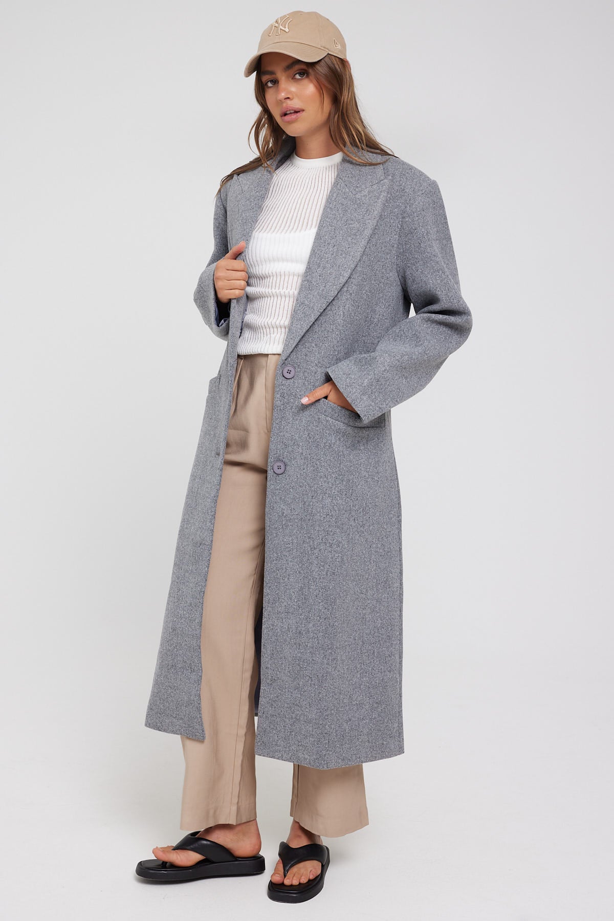 Lioness Olsen Coat Slate