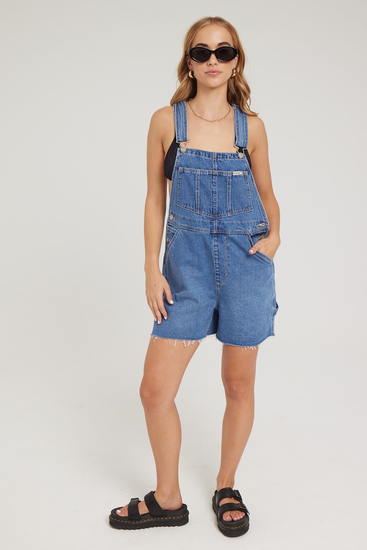 Wrangler Get Gone Dungaree Woodstock Blue – Universal Store