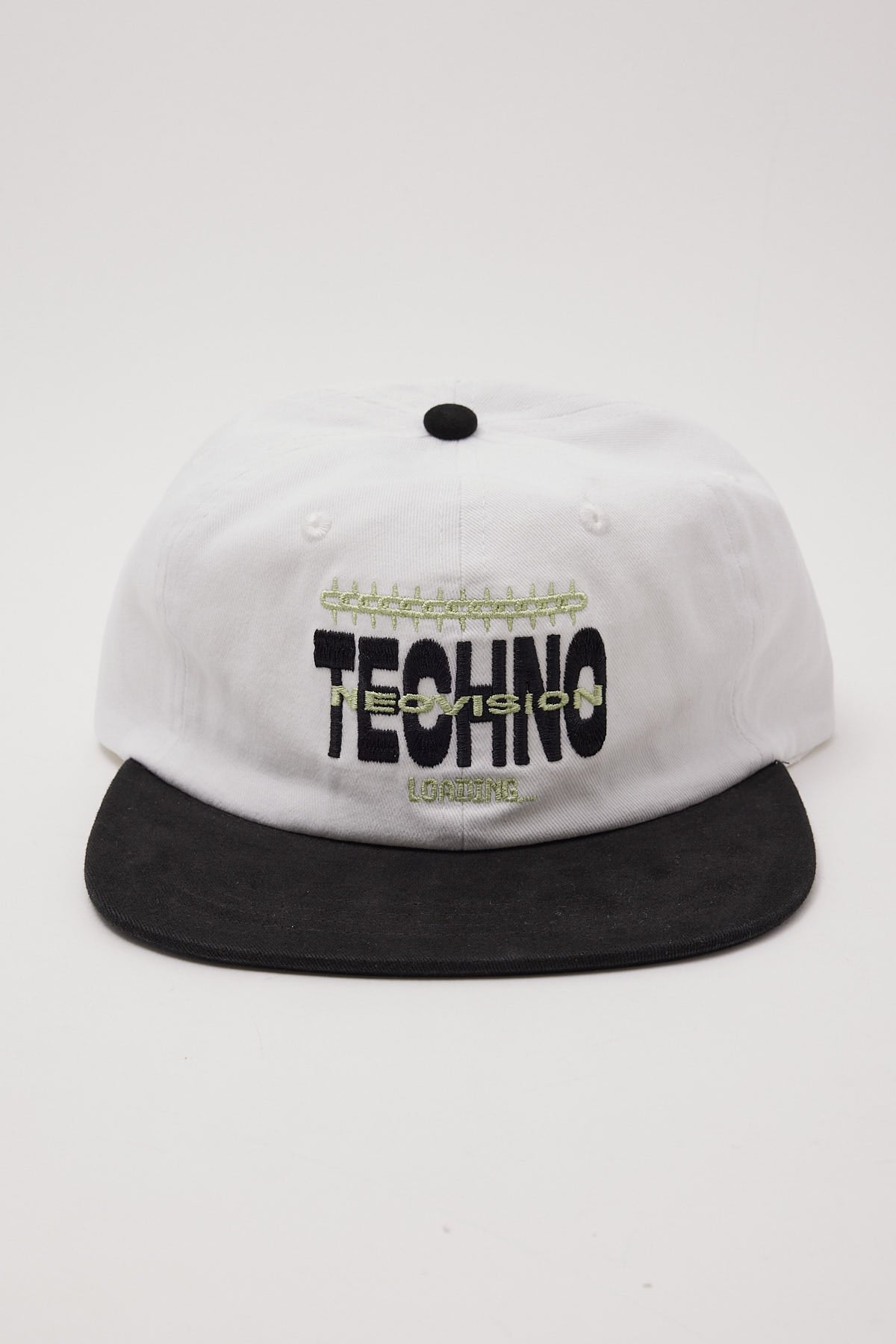 Neovision Techno Two Toned 6 Panel Cap White/Black