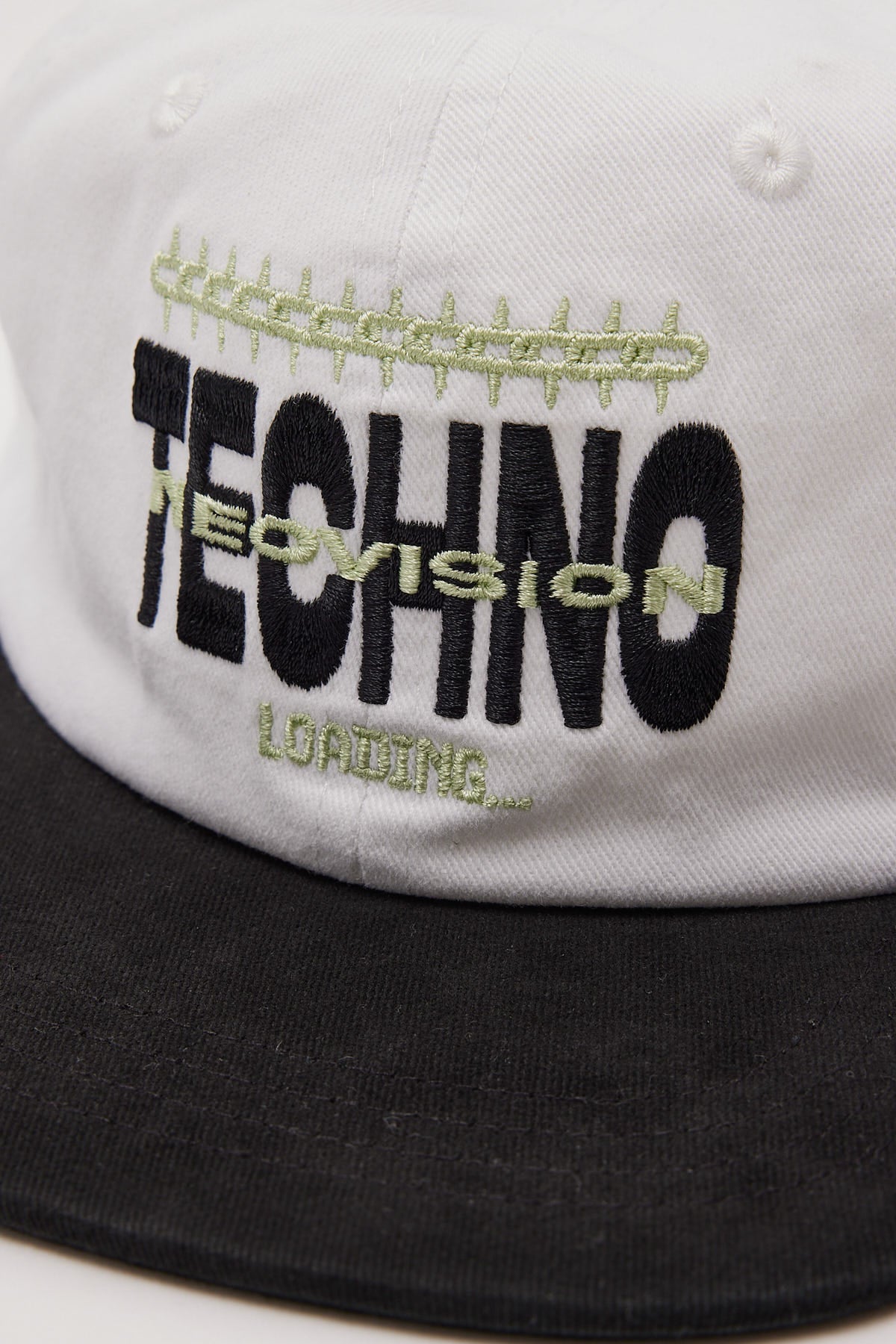 Neovision Techno Two Toned 6 Panel Cap White/Black