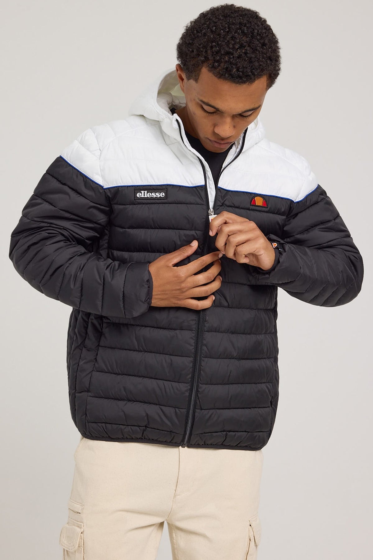 Ellesse Lombardy 2 Padded Jacket White/Black