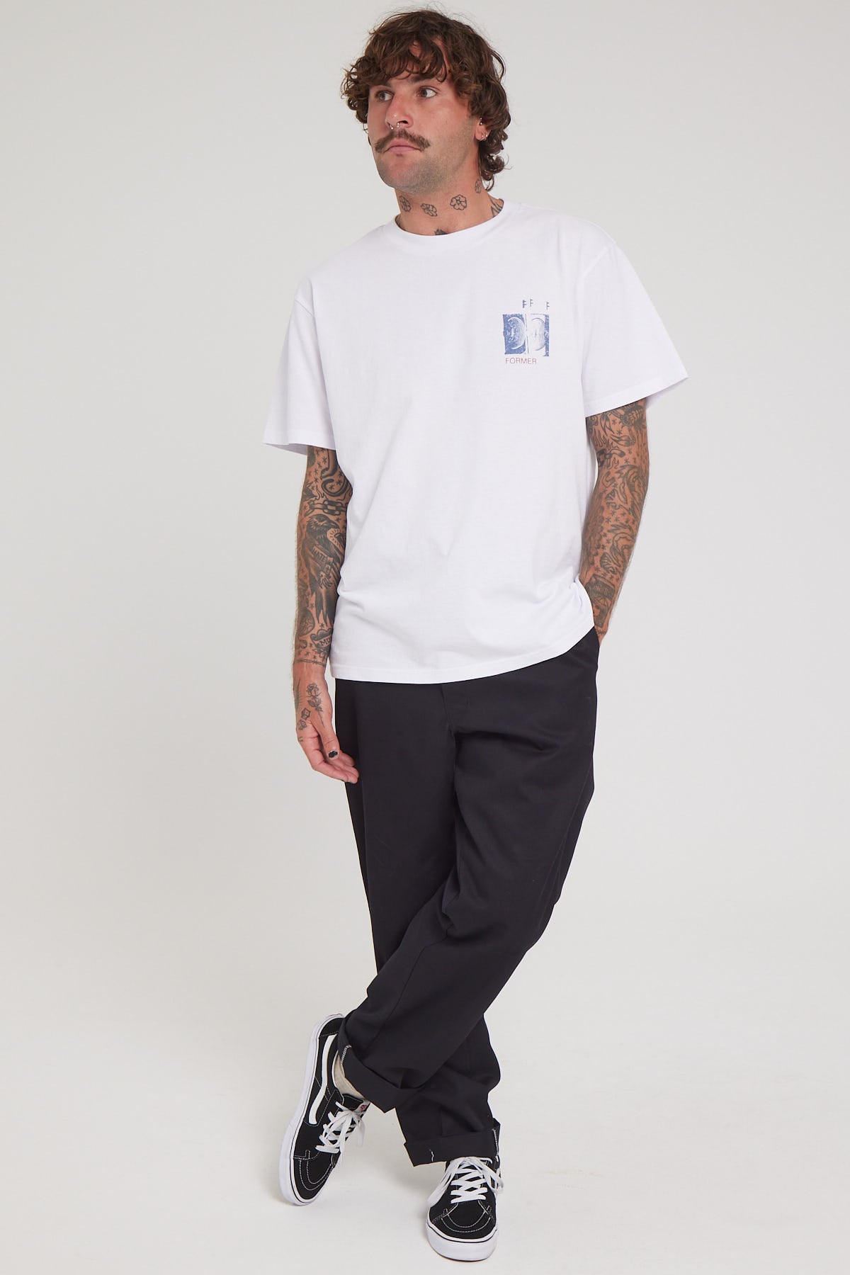 Former Pivot Crux Tee White