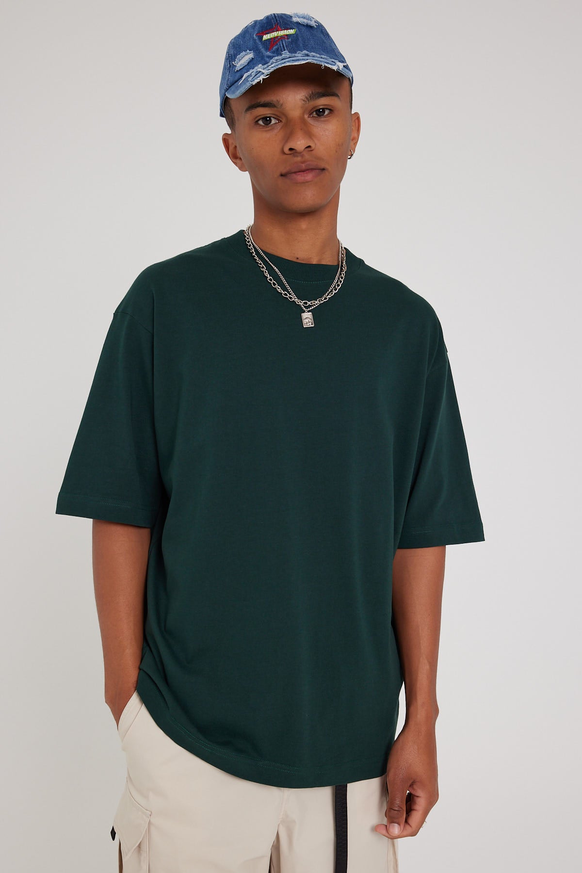 Neovision Base Oversize Super Heavy Tee Green