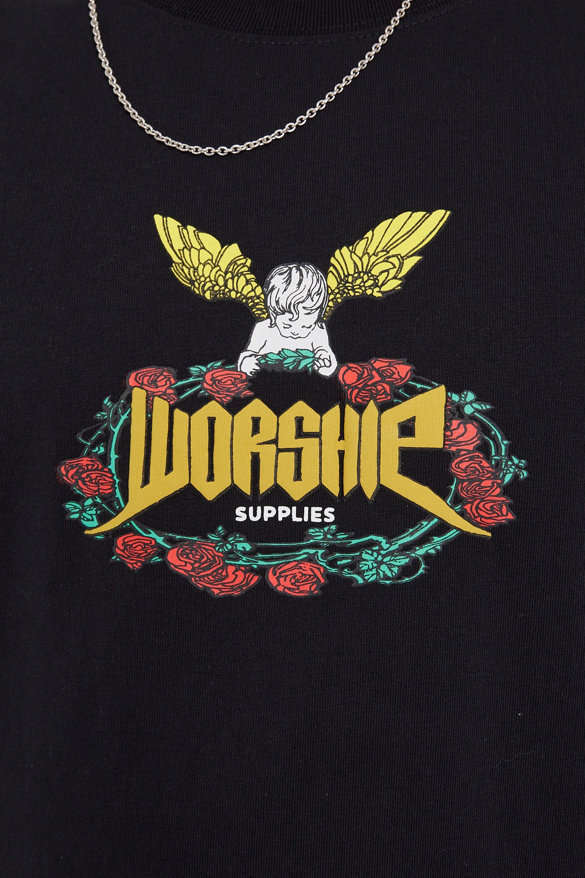 Worship Ring O Rosie Tee Black