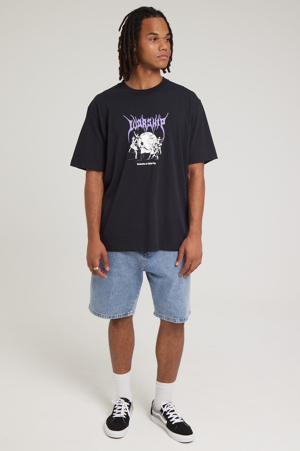 Worship Childs Play Tee Black