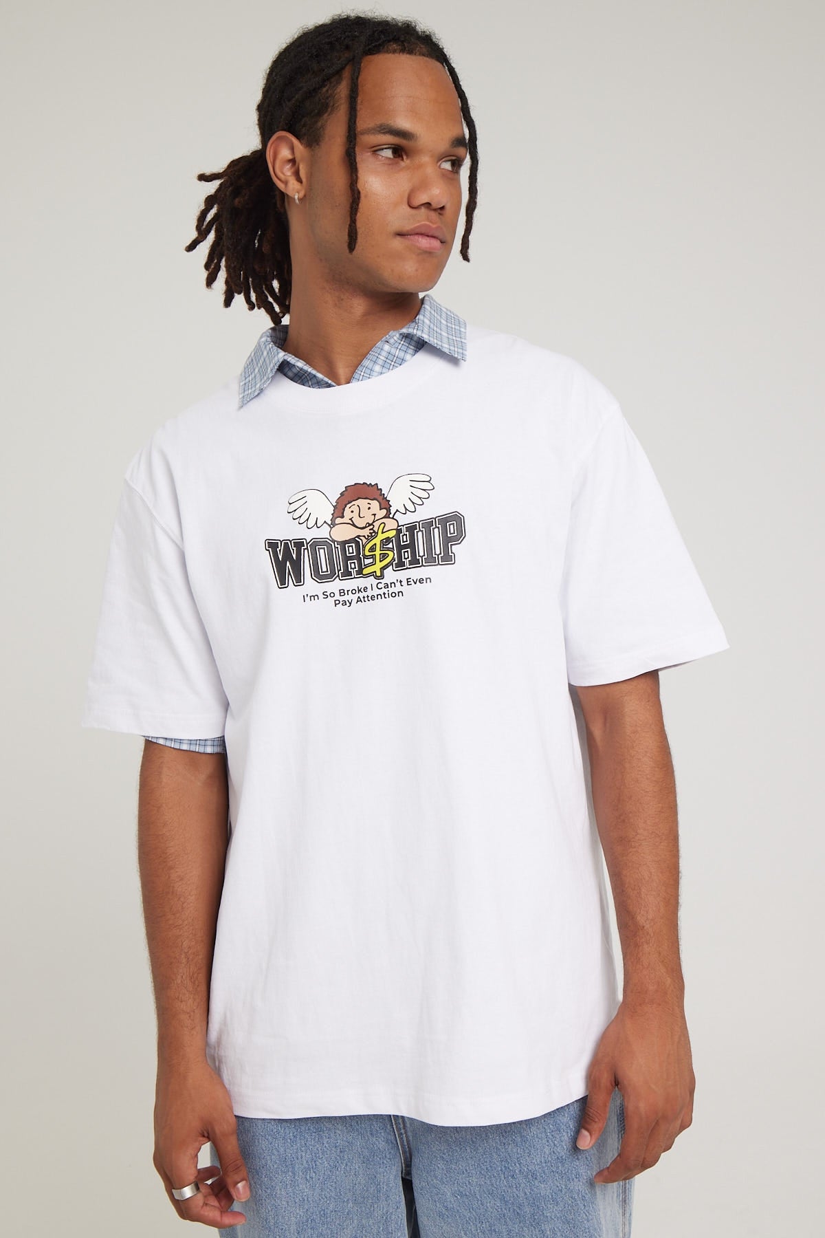 Worship Pay Up Tee White