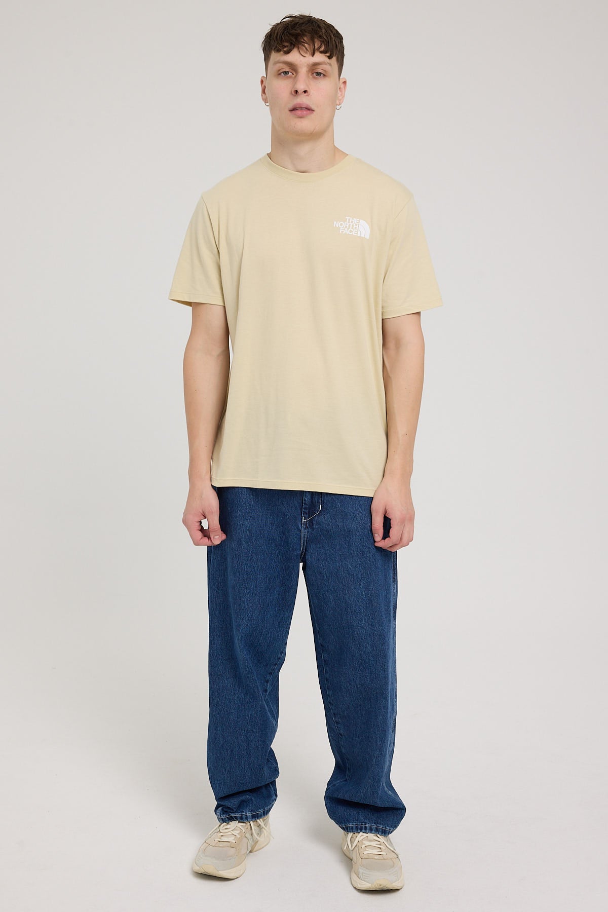 The North Face Box NSE Tee Gravel/Black