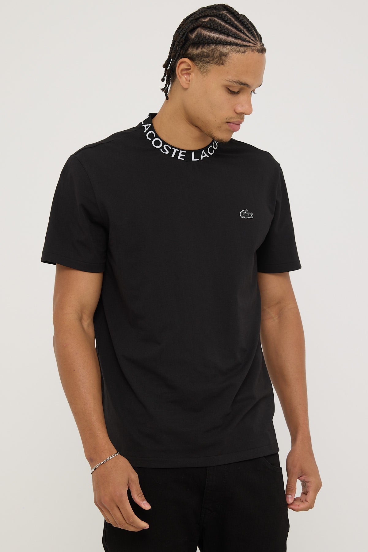 Lacoste Active Pique Tee Black