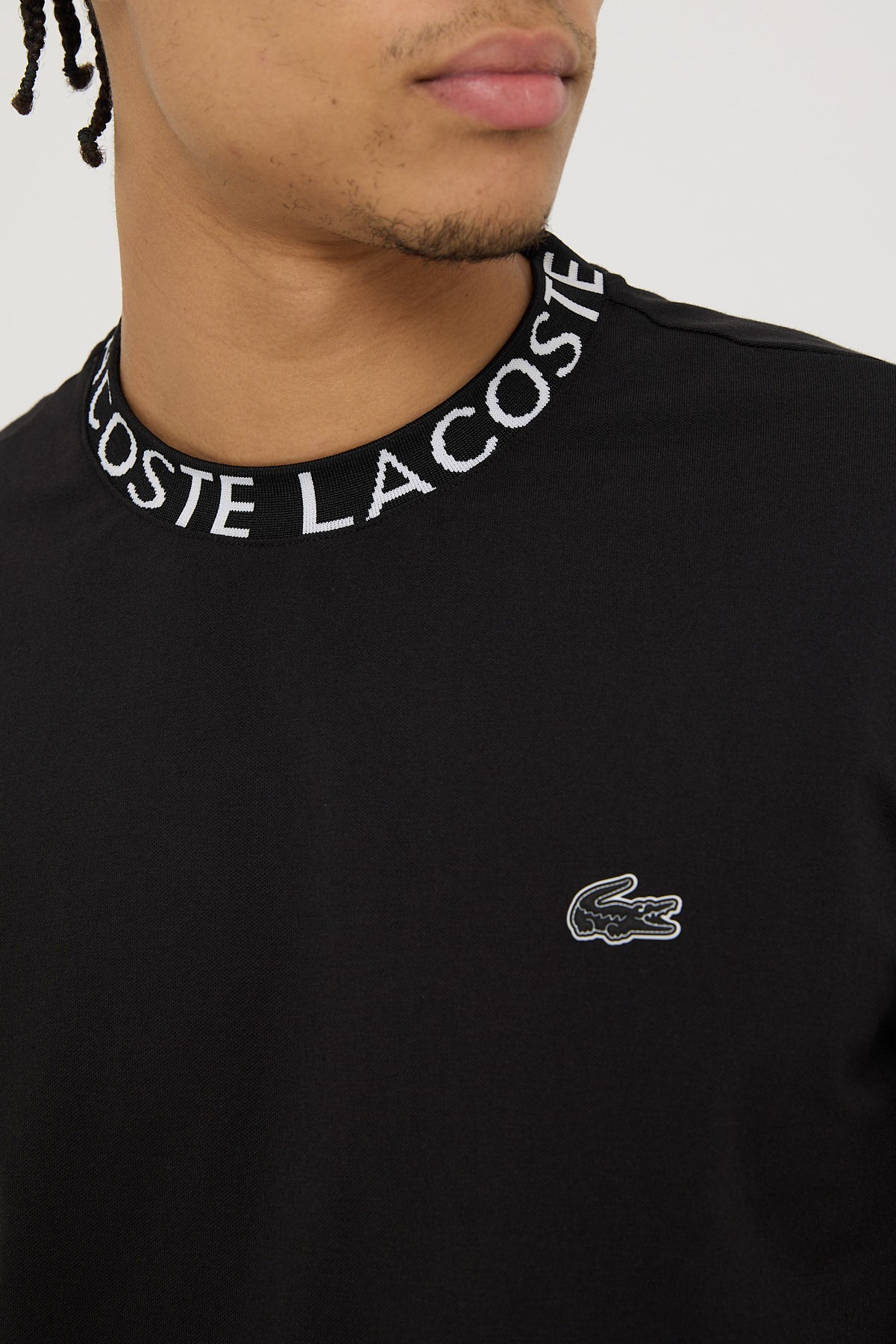 Lacoste Active Pique Tee Black