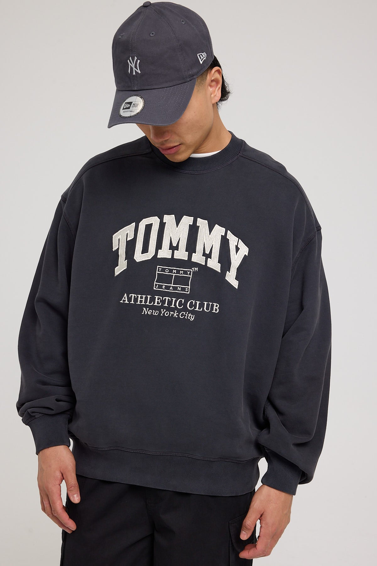 Tommy Jeans TJM Boxy GMD Crew Black
