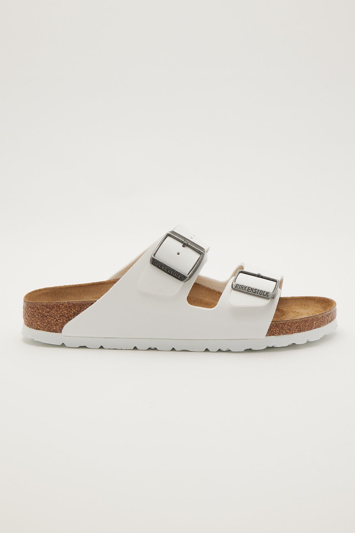 Birkenstock Arizona Birko Flor Narrow White