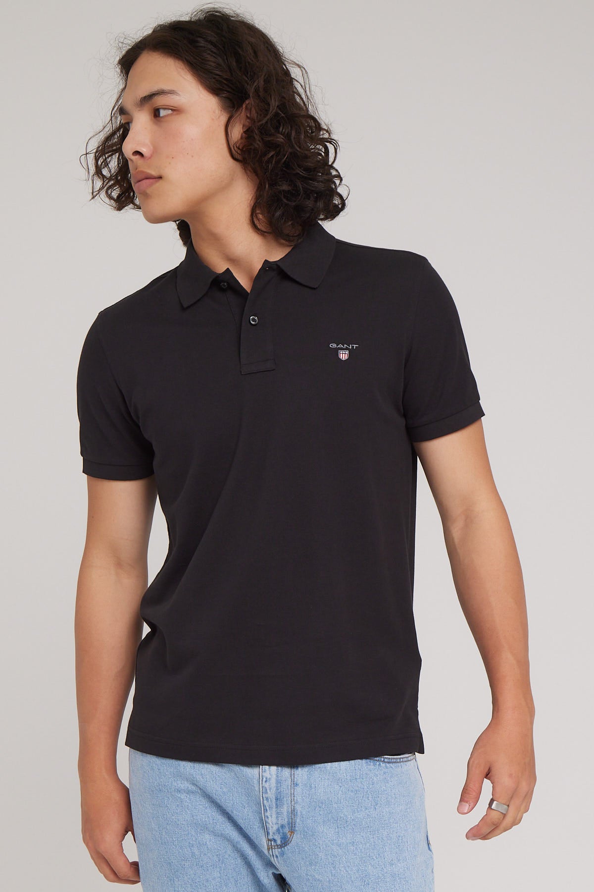 Gant The Original Pique Polo Shirt Black – Universal Store