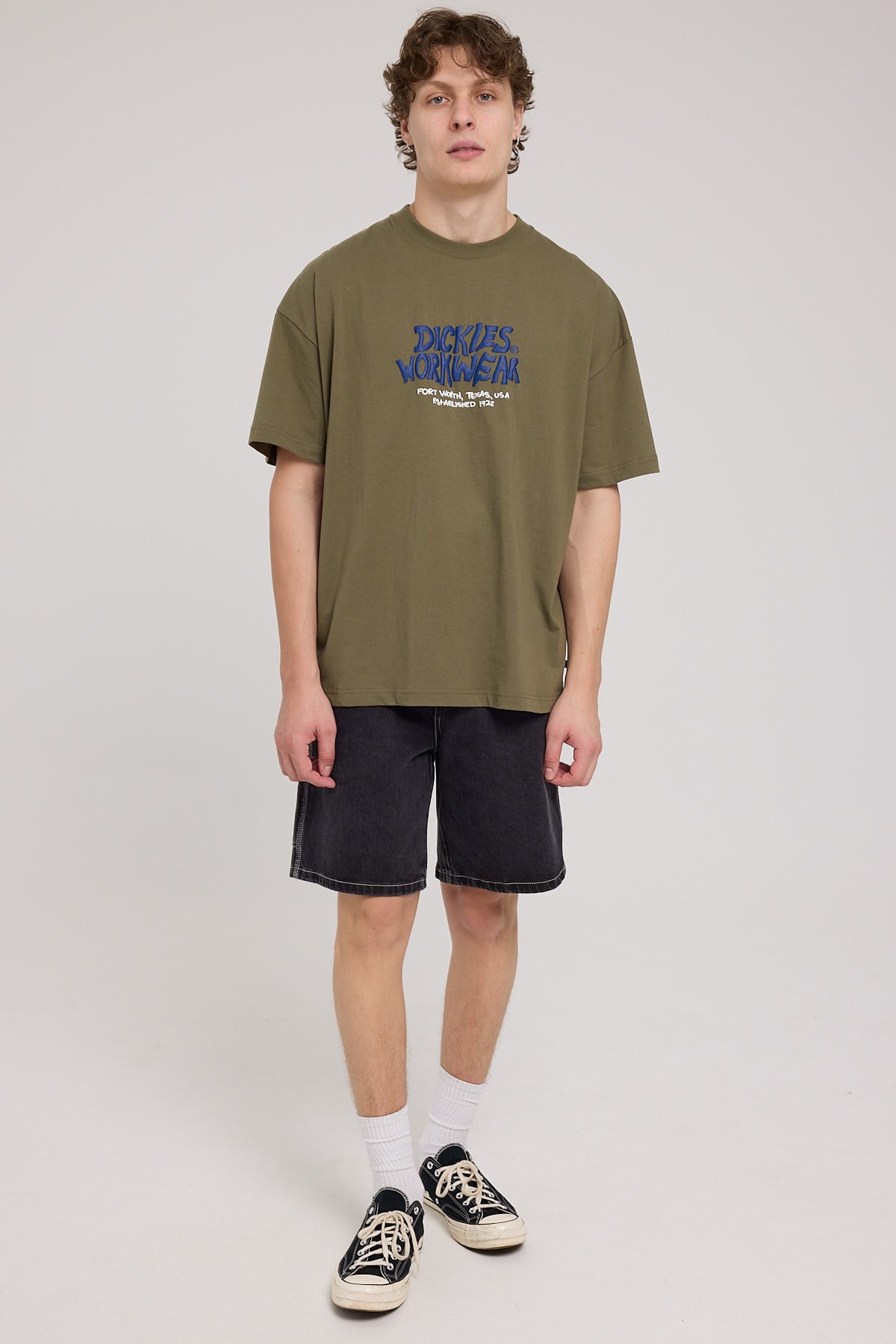 Dickies Work 330 Fit Tee Dark Khaki