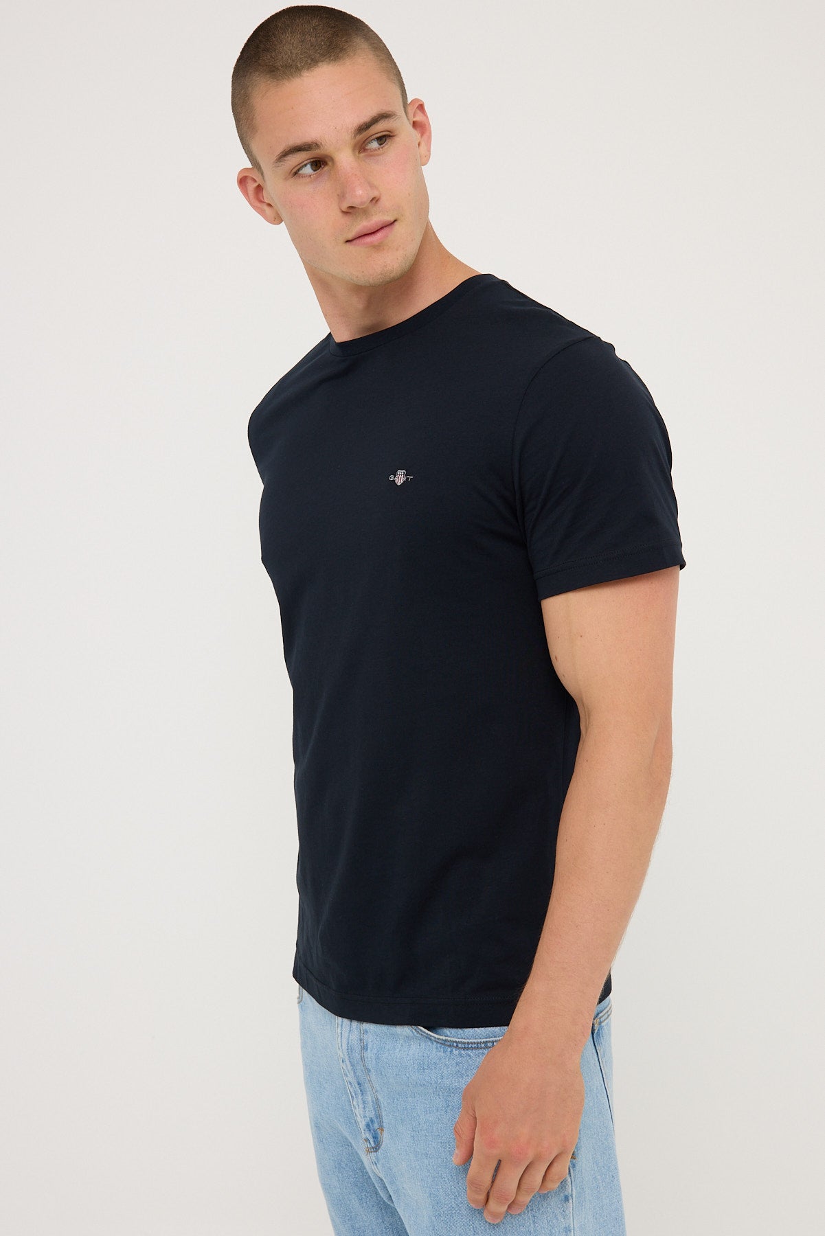 Gant Shield Tee Black