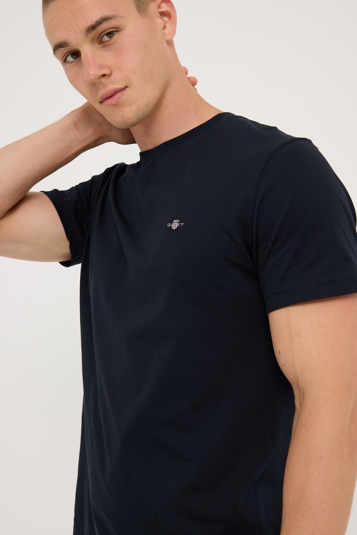 Gant Shield Tee Black