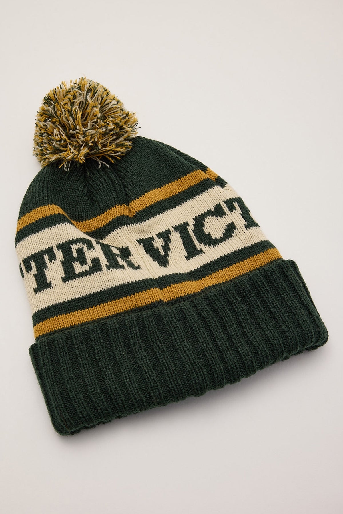 American Needle VB Gold Pillow Beanie Green/Gold