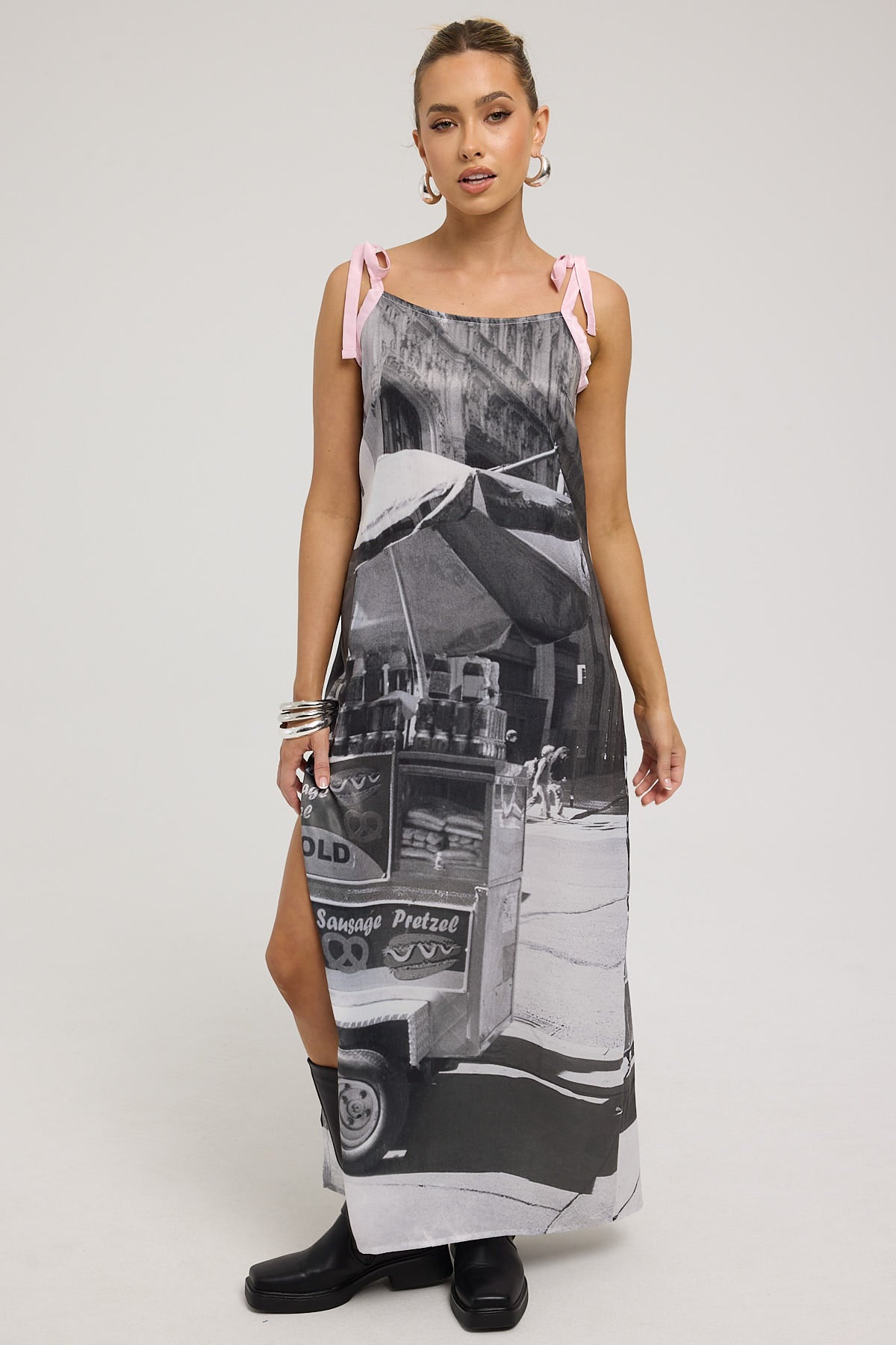 Basic Pleasure Mode Sin City Dress Multi