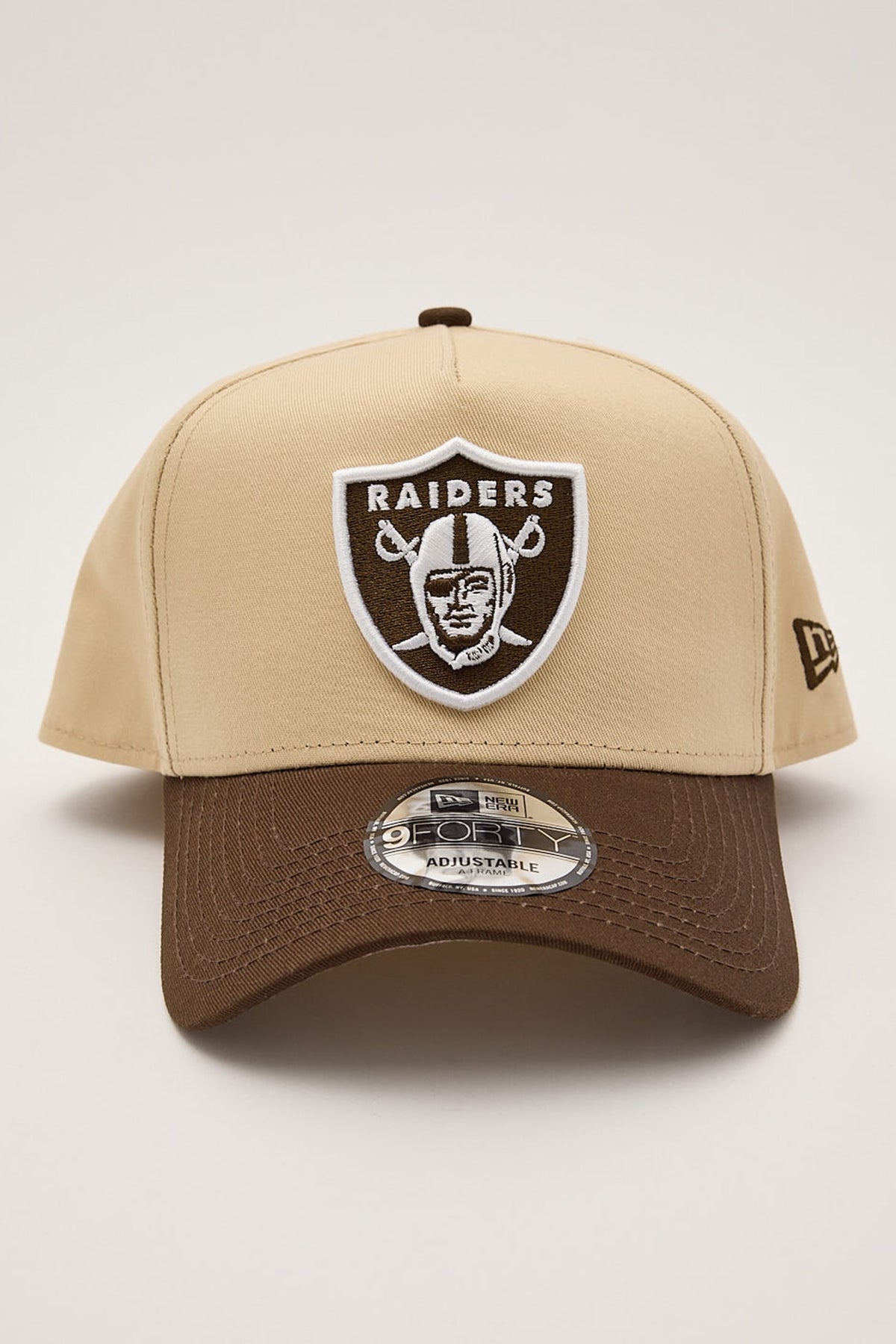 New Era 9Forty Aframe Raiders Walnut/Camel